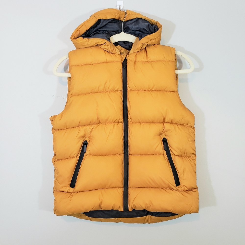 Zara Boy's Hooded Puffer Vest